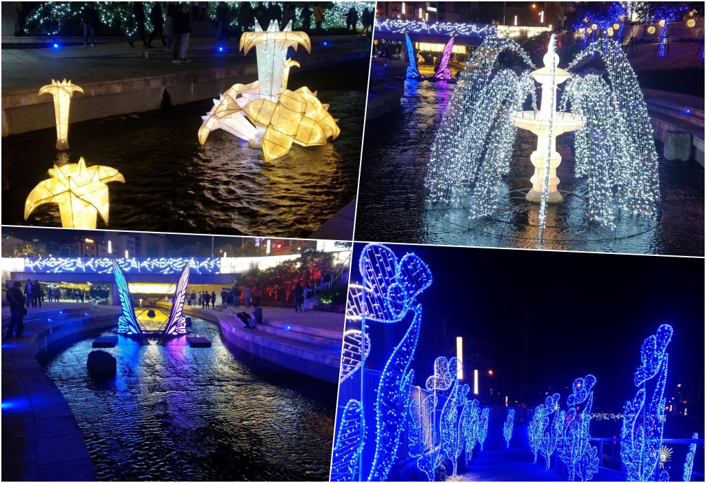 柳川聖誕點燈