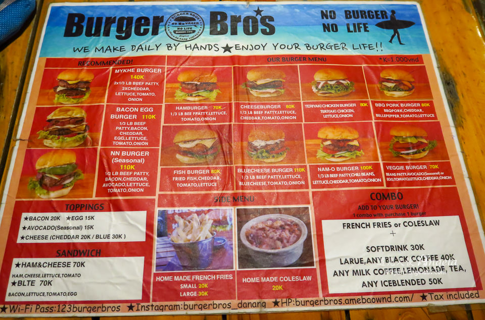Burger Bros 峴港漢堡店