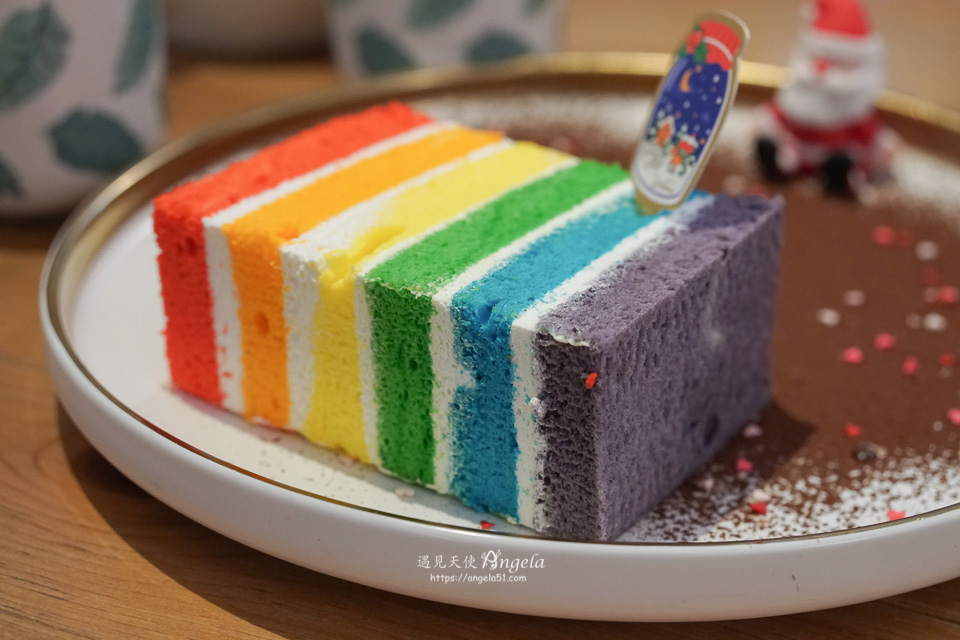 墨爾本布蕾斯咖啡館彩虹蛋糕