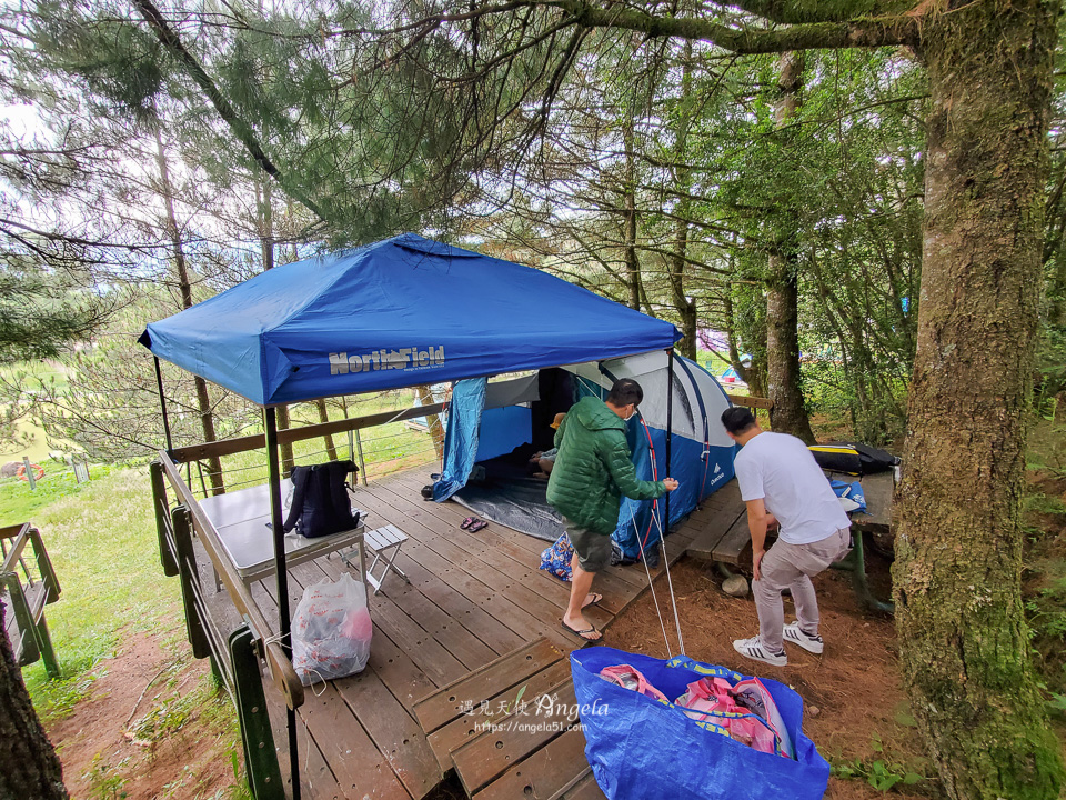 福壽山農場露營區高架棧板營位