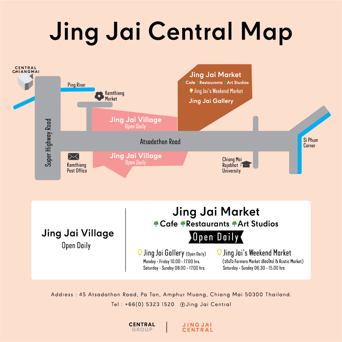 清邁真心農夫市集Jing Jai Market Chiang Mai