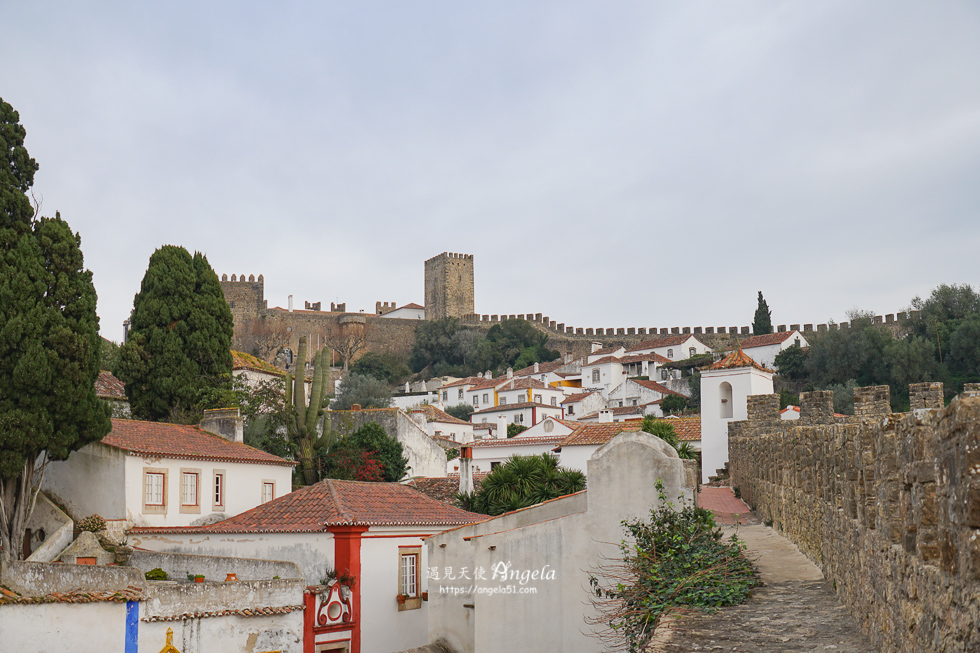 obidos 舊城區城堡城內景點