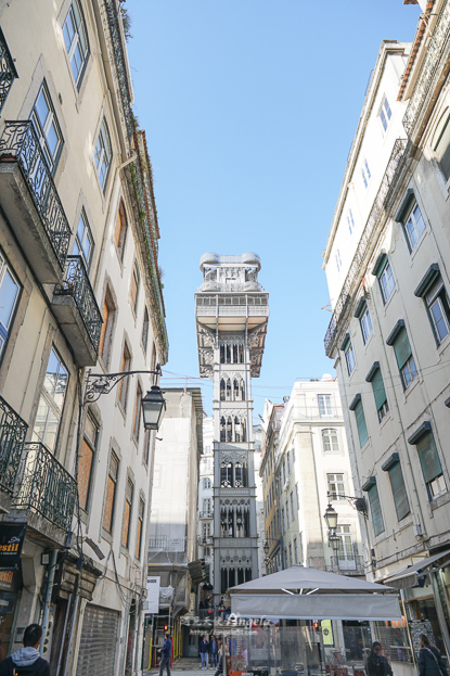 里斯本景點 Elevador de Santa Justa