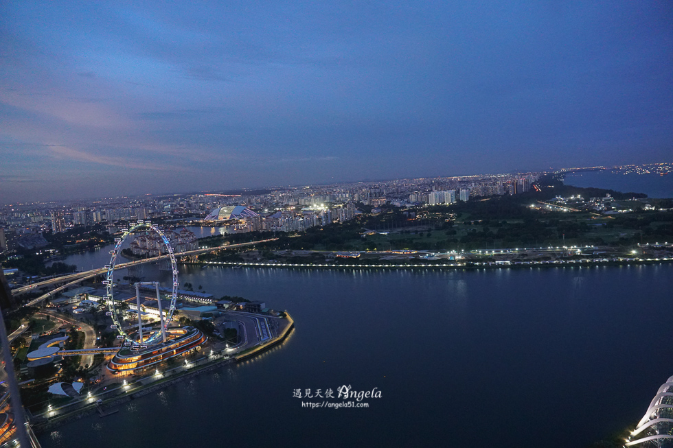 金沙酒店觀景台夜景