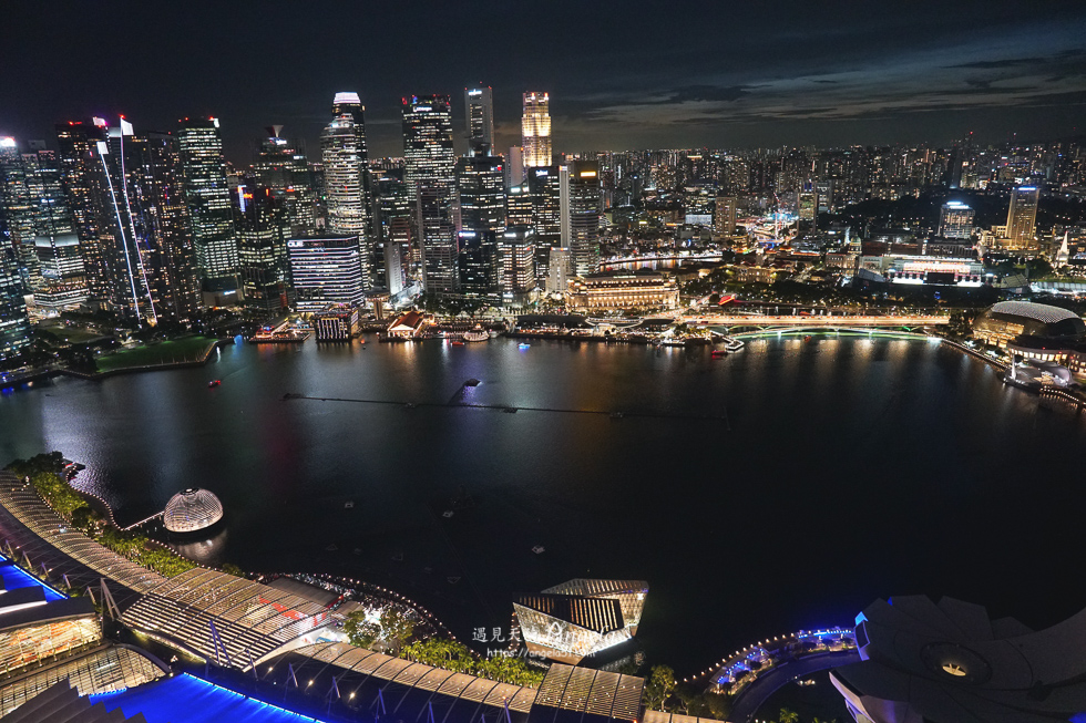 金沙酒店觀景台夜景