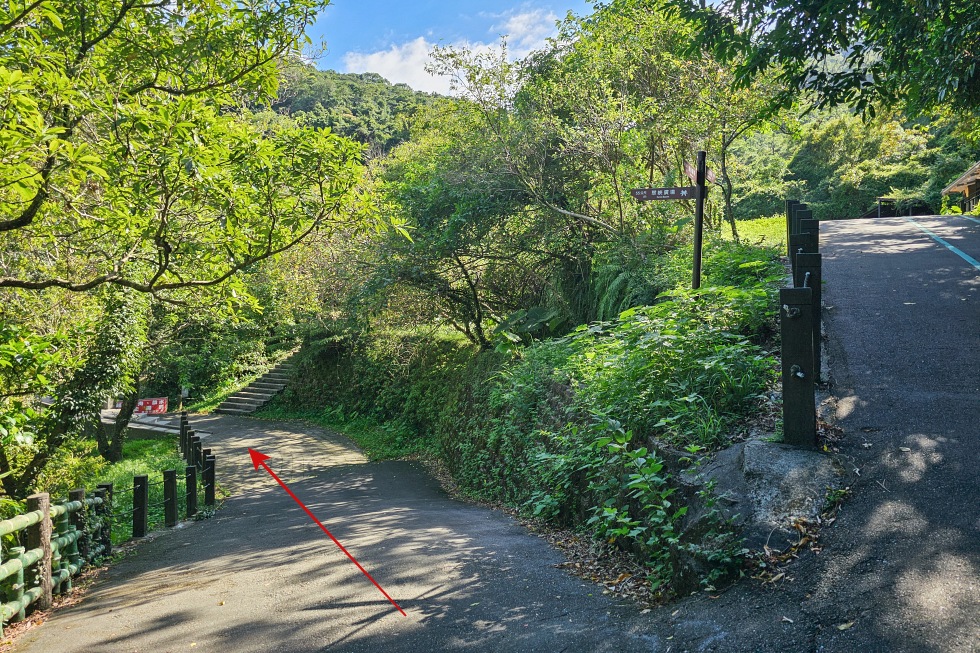 基隆暖東峽谷步道入口
