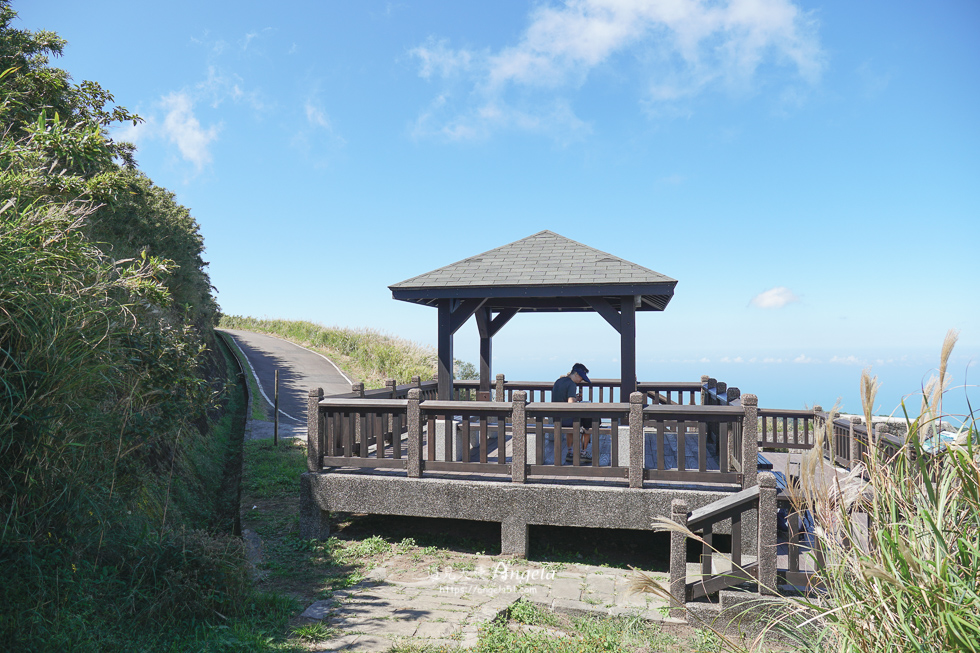 大屯山連峰步道車道觀景台