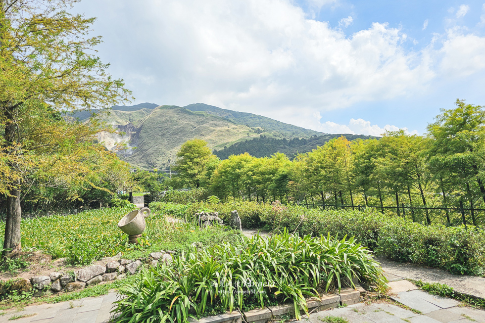 陽明山竹子湖景觀咖啡-綠山谷